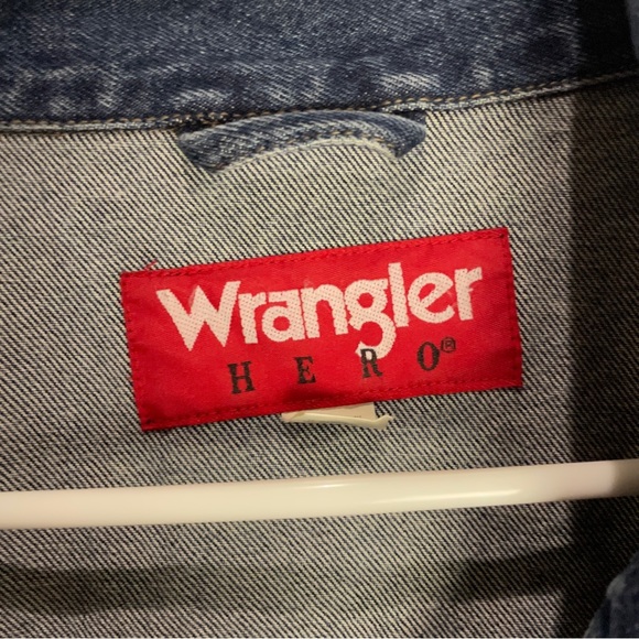 Wrangler Hero Denim Jacket Size 3XL - Picture 3 of 7